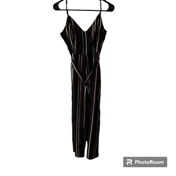 Guess Pants - GUESS Striped Jump Suit